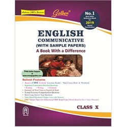 Golden English Communicative (with Sample Papers): A Book